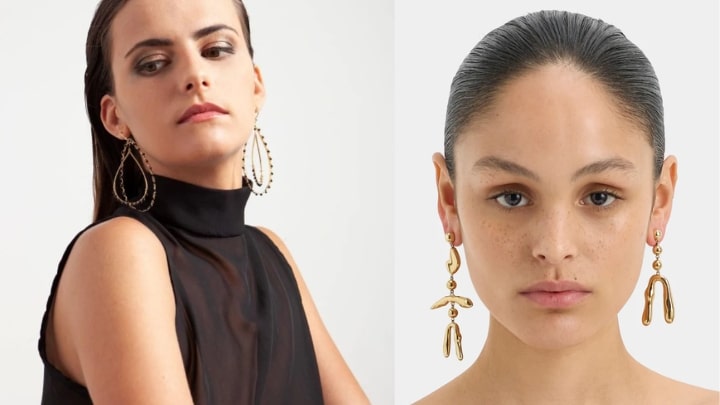 گوشواره آویز برای استایلی شیک و مجلسی گوشواره آویز برای استایلی شیک و مجلسی