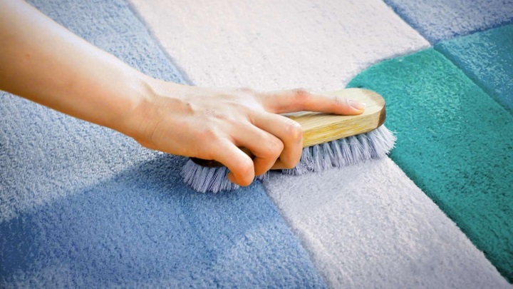 تمیز کردن موکت با شامپو فرش