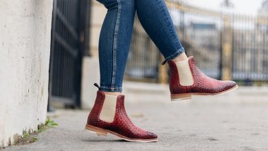 نیم بوت سماقی ترند پاییز؛ استایلتان را خاص کنید