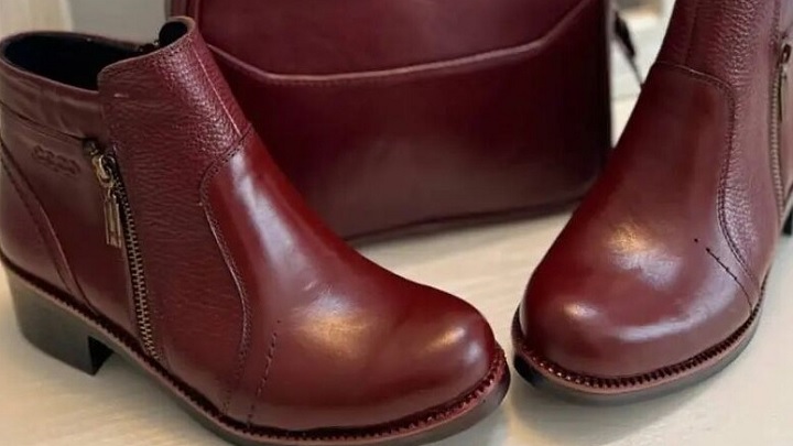 نیم بوت سماقی برای داشتن یک استایل خاص نیم بوت سماقی برای داشتن یک استایل خاص