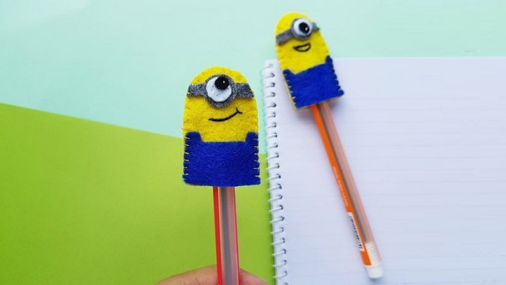 تزیین مداد با عروسکهای نمدی از ایدههای خلاقانه تزیین مدادهای ساده برای مدرسه تزیین مداد با عروسکهای نمدی از ایدههای خلاقانه تزیین مدادهای ساده برای مدرسه