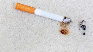 چگونه سوختگی روی فرش را از بین ببریم؟