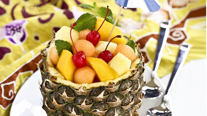 میوه آرایی با آناناس