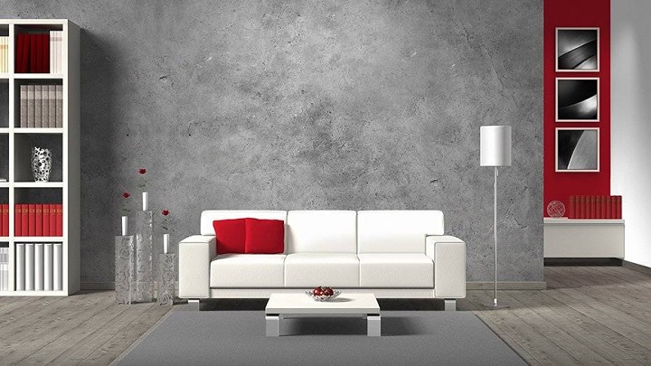 مبل سفید با دکوراسیون رنگی مبل سفید با دکوراسیون رنگی