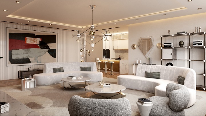 مبل سفید، انتخابی مناسب برای فضاهای کم نور مبل سفید، انتخابی مناسب برای فضاهای کم نور