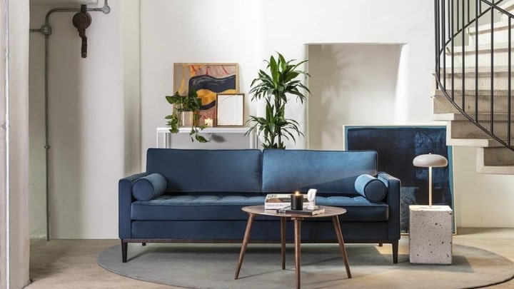 مبل سرمهای؛ یک انتخاب کلاسیک و شیک در دکوراسیون مبل سرمهای؛ یک انتخاب کلاسیک و شیک در دکوراسیون