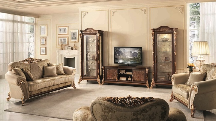 انواع دیزاین خانه با مبل استیل