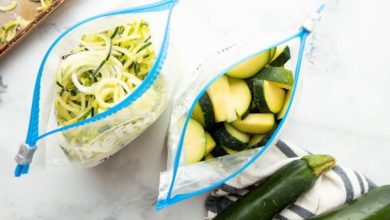 3 روش کاربردی برای فريز كردن كدو سبز