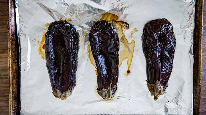طرز تهیه بادمجان کبابی در فر طرز تهیه بادمجان کبابی در فر