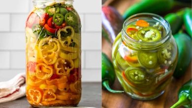 طرز تهیه ترشی فلفل تند چرخ شده؛ ساده و خوشمزه