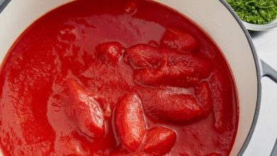 طرز تهیه کنسرو گوجه‌ فرنگی پوست‌ کنده؛ به روش خانگی