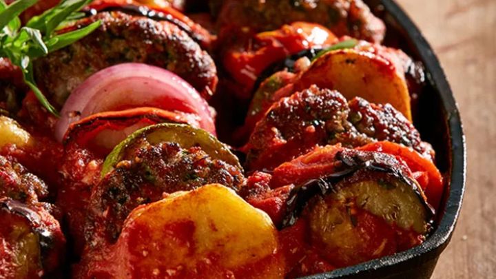 مواد لازم جهت تهیه کازان کباب بادمجان مواد لازم جهت تهیه کازان کباب بادمجان