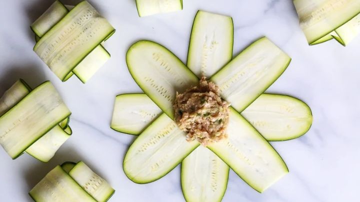 رسپی دلمه کدو سبز رسپی دلمه کدو سبز