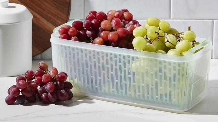 ترفندهای نگهداری از انگور تازه در خانه برای تازه