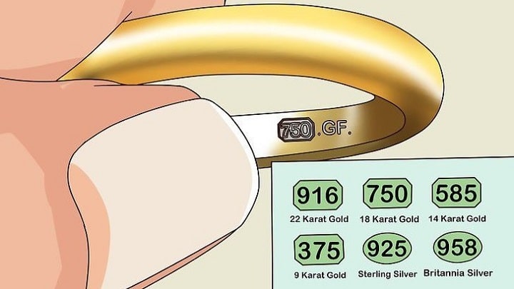 تشخیص طلای اصل از روی کد حک شده روی طلا