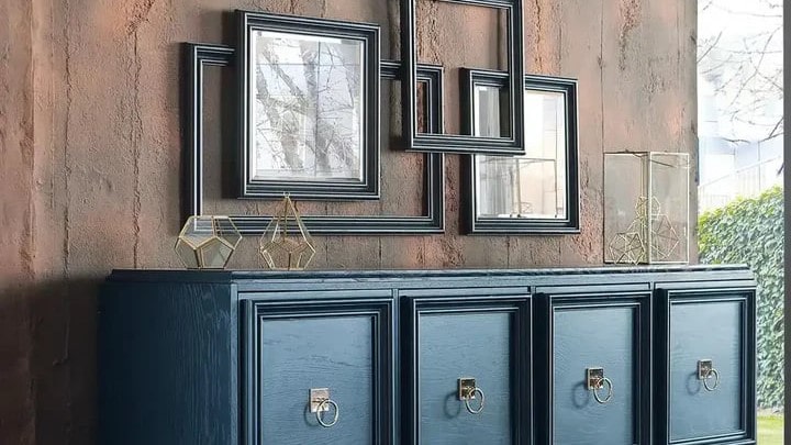 جذاب‌ترین مدل‌های آینه‌‌‌ کنسول‌های چوبی