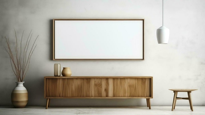 آینه کنسول مینیمال؛ شیک‌تر شدن خانه شما