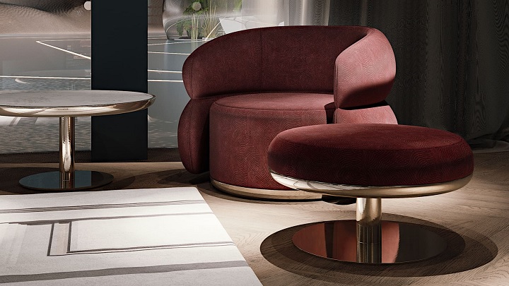 ایده‌های طراحی مبل تک نفره با رنگ‌های خاص