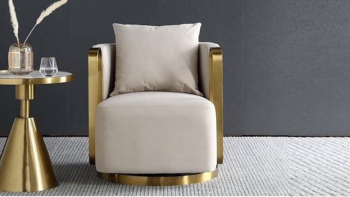 ایده‌های مبل تک نفره مدرن و زیبا با پایه استیل برای منزل و محل کار