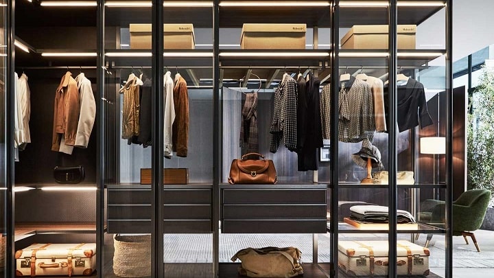 مدرن‌ترین کمد دیواری برای اتاق لاکچری شما