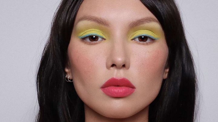 مدل‌های مدرن آرایش چشم با رنگ سبز