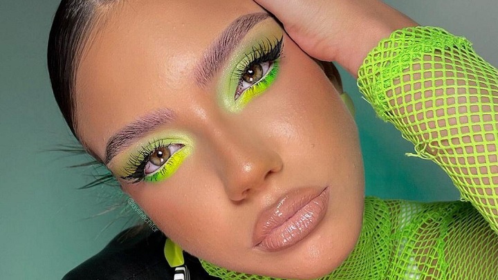 جذاب‌ترین مدل‌های آرایش چشم با رنگ سبز