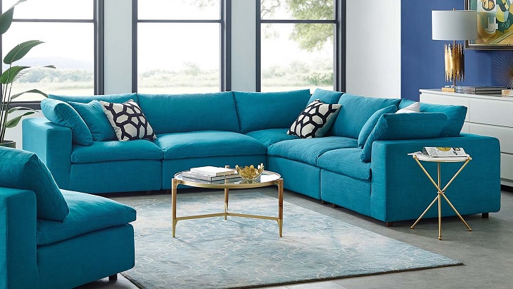 جذاب‌ترین مبل‌های راحتی رنگی