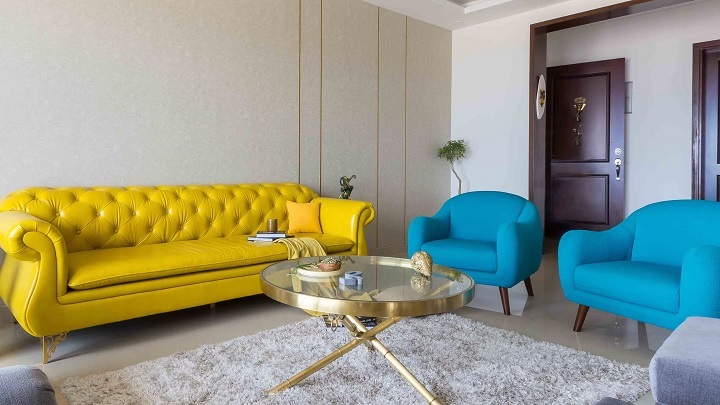 جدیدترین مبل‌های راحتی رنگی