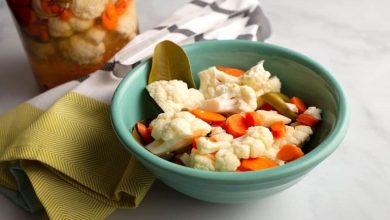 طرز تهیه ترشی گل کلم با سرکه سیب؛ به روش خانگی