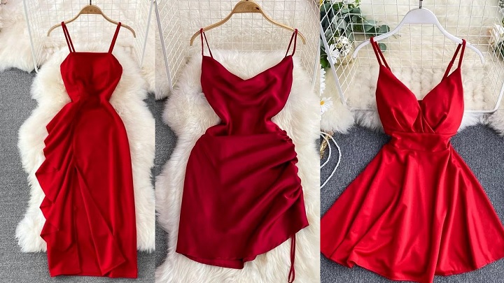 لباس شب قرمز