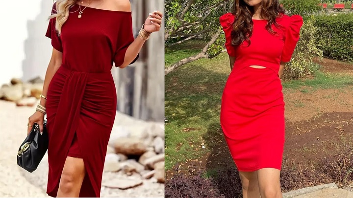 مدل‌های جدید و ترند لباس مجلسی به رنگ قرمز