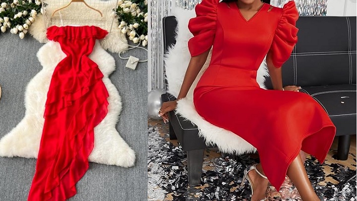 جدیدترین مدل‌های لباس مجلسی قرمز