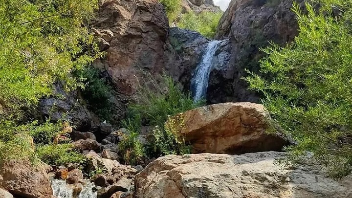 آبشار ناران از طبیعت بکر لواسان