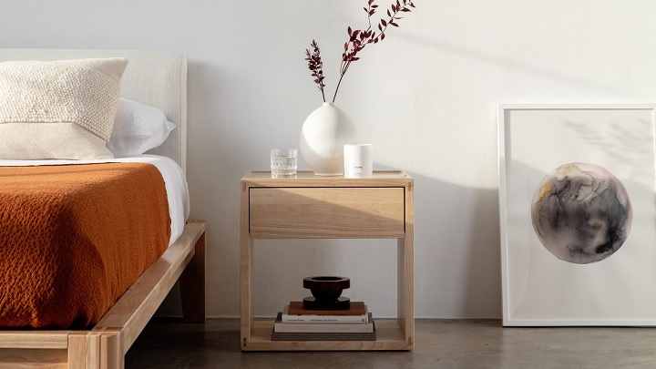 پاتختیهای کوچک و مینیمال برای اتاق خواب بزرگسال پاتختیهای کوچک و مینیمال برای اتاق خواب بزرگسال