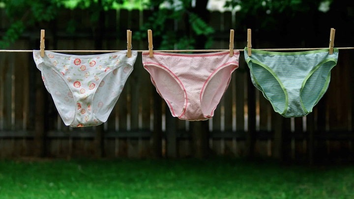 مراحل شستن لباس زیر با لباسشویی