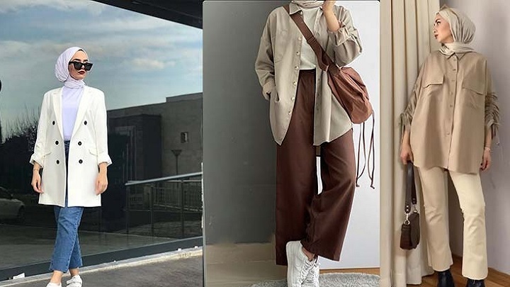 استایل مینیمال با حجاب؛ برای خانم‌های شیک پوش