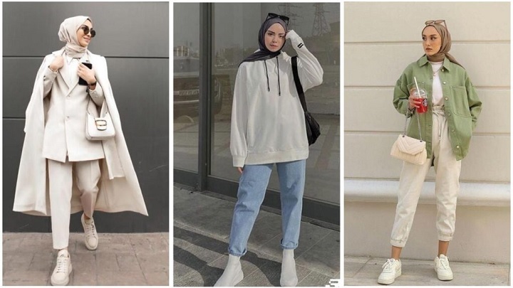 استایل مینیمال با حجاب