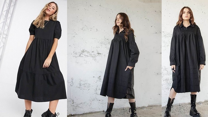 لباسهای مجلسی مینیمال رنگ مشکی لباسهای مجلسی مینیمال رنگ مشکی