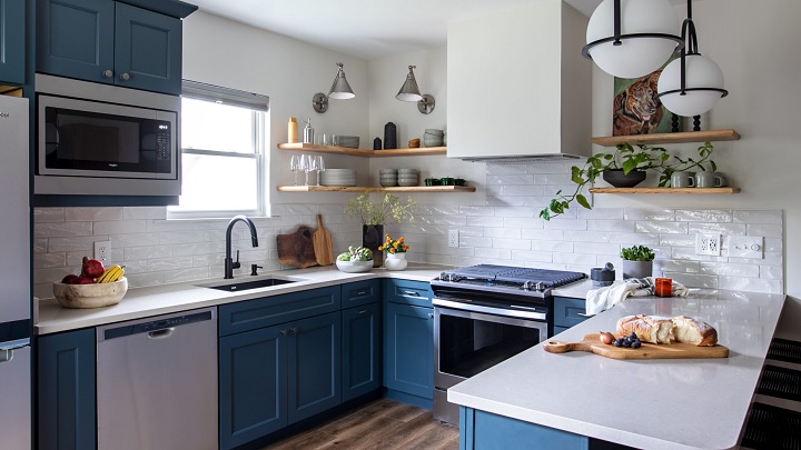 رنگ کابینت را با توجه به جنس آن انتخاب کنید رنگ کابینت را با توجه به جنس آن انتخاب کنید