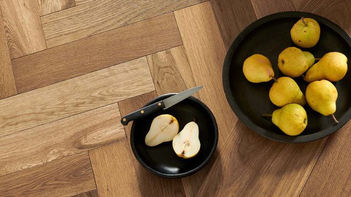 رنگ پارکت مناسب، فضایی دلنشین ایجاد می‌کند