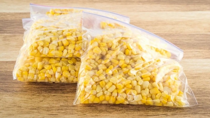 نکات مهم برای فریز کردن ذرت
