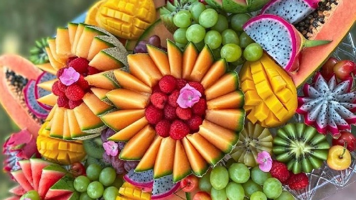 طرز چیدمان میوه مجلسی