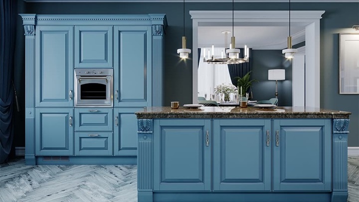 کابینت‌های رنگی و شاداب: به آشپزخانه خود روح ببخشید