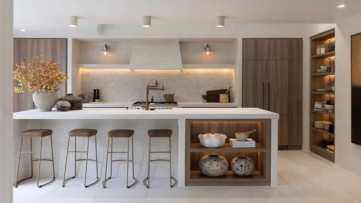 کابینت‌های ترکیبی: تلفیق بهترین‌ها