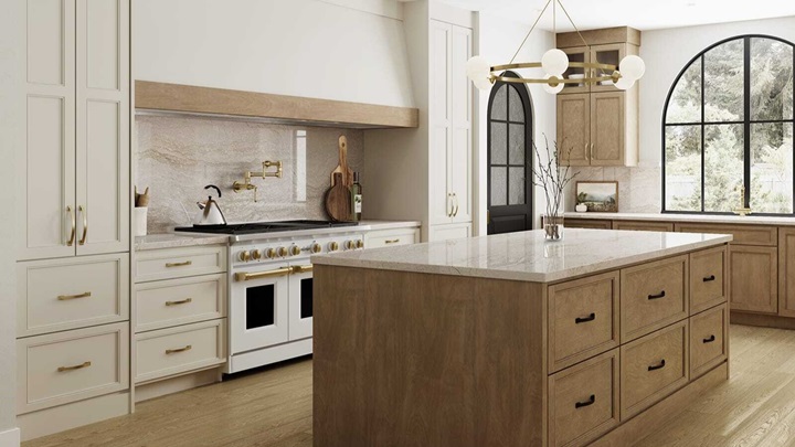 کابینت آشپزخانه‌ای که با سبک دکوراسیون شما هماهنگ باشد