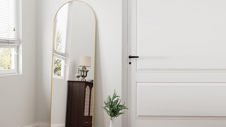 انواع مدل آینه قدی قاب دار ترند 1403