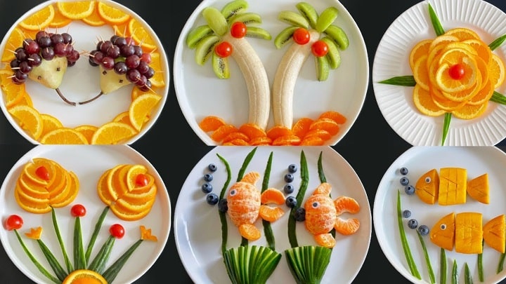 مجموعهای از زیباترین مدلهای تزیین میوه برای کودکان مجموعهای از زیباترین مدلهای تزیین میوه برای کودکان