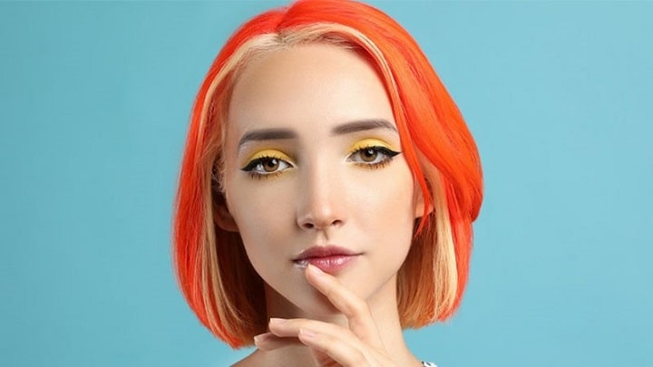 شیک‌ترین فیس فریم‌های مو رنگ جیغ