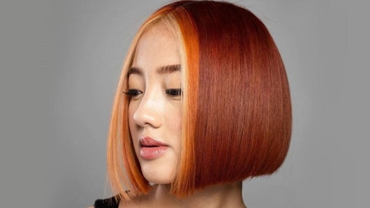 ترندترین فیس فریم‌های مو رنگ شرابی