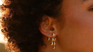 جدیدترین مدل های گوشواره آویز طلا 2024